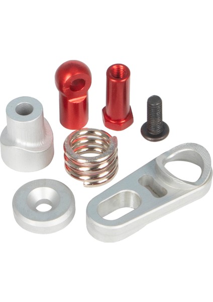 Alüminyum Alaşımlı 25 T Servo Kol Direksiyon Bağlantı Servo Parçası Rc Araba Için 1/6 Eksenel Scx6 1/10 SCX10 Iıı, Gümüş (Yurt Dışından)