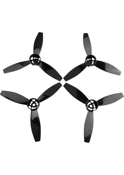 4 Adet Plastik Pervaneler Sahne Rotor Rc Drone Papağan Bebop 2 Drone Quadcopter Için Yedek Parça Siyah (Yurt Dışından) modelleri