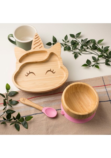 Unicorn Bambu Tabak Seti Yeşil fiyatları