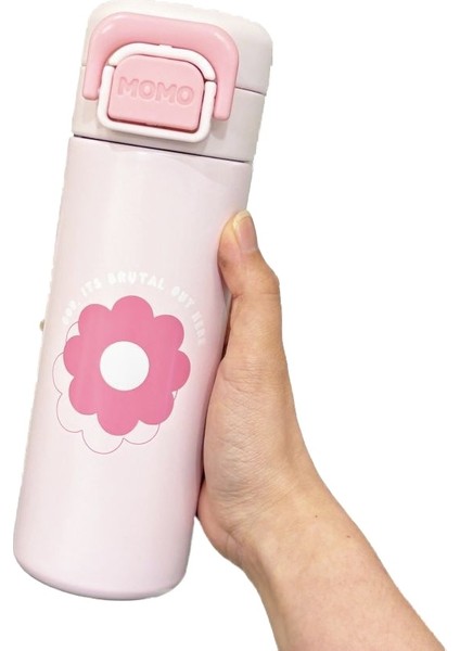 Taşınabilir 304 Paslanmaz Çelik Termos Kupa Basit ve Taze Zıplayan Bardak (Yurt Dışından)