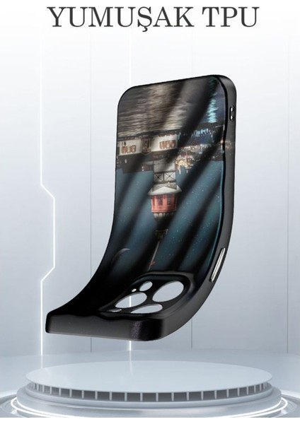 Apple iPhone 15 Pro Max Kılıf Ekstra Korunaklı Özel Tasarım Desenli Crew Kapak