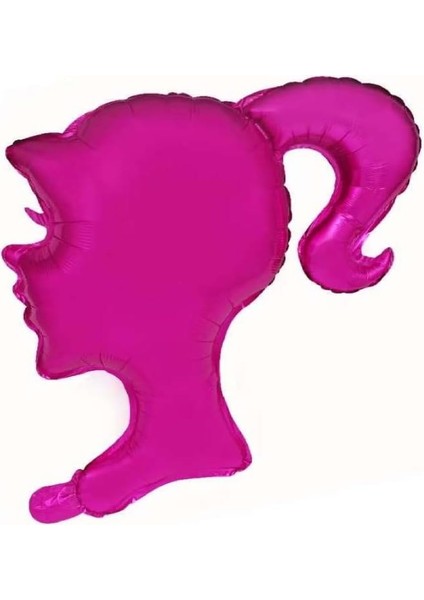 Kız Figürlü Folyo Balon 64X62 cm