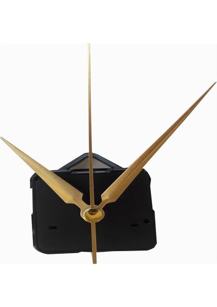 Beyaz Quartz Saat Mekanizması ve Askılı Set, 55x55 cm, Klasik Stil
