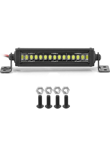 Rc Araba Tavan Lambası 24 36 LED Işık Çubuğu 1/10 Rc Paletli Eksenel SCX10 90046/47 SCX24 Wrangler D90 Trx4 Gövde, D (Yurt Dışından)