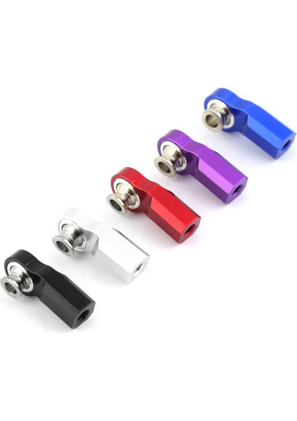 10 Adet Metal M3 Alüminyum Bağlantı Rot Ucu Rotil 1/10 Rc Araba Paletli Eksenel SCX10 D90 D110 CC01 Yarış, Siyah (Yurt Dışından) fırsatları