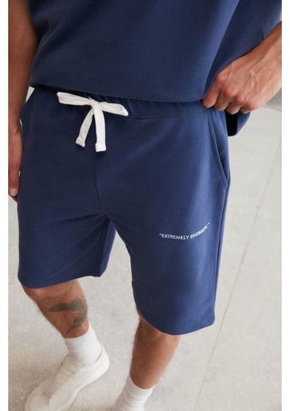 Buga Comfort Lacivert Şort & Bermuda