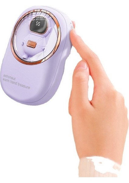 Feiyuansu Yeni El Isıtıcı Şarj Edilebilir Hazine 2si 1 Arada USB Mini Sevimli Hayvan Astronot El Is (Yurt Dışından) fiyatları