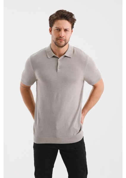 Düğmeli Polo Yaka Regular Fit T-Shırt (E24-EZE-26) indirimleri