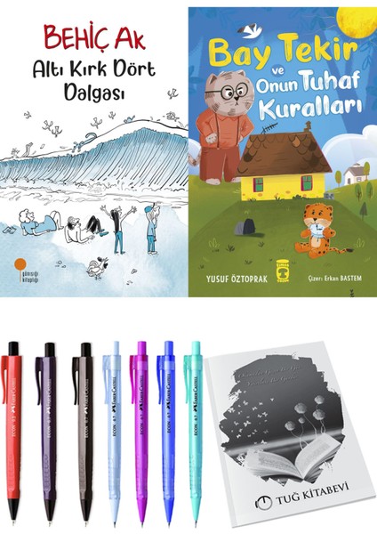 Bay Tekir ve Onun Tuhaf Kuralları ve Altı Kırk Dört Dalgası 2'li Set - Kalem