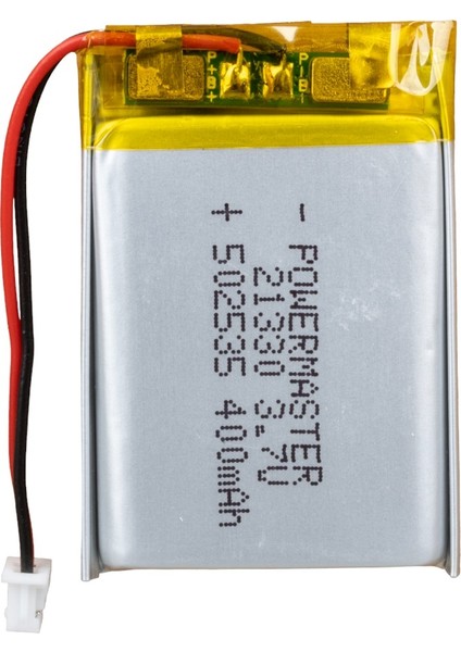 3.7 Volt 400 Mah Lityum Polimer Pil (4738)