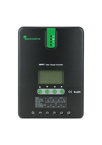 ML2420 20A Mppt Solar Charge Controller 12/24V (Ekranlı)