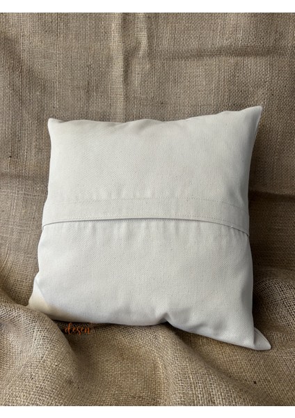 Fermuarlı Kırlent Kılıfı %100 Pamuk 40X40CM 260GR. Punch Nakışı ve Boyamaya Uygun modelleri