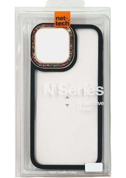 Apple iPhone 14 Pro Uyumlu NT-N027 Diamond Arka Koruma Kılıf