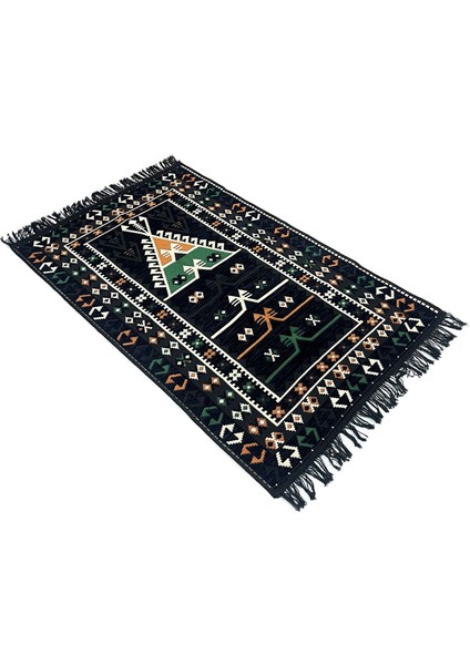 Shark Anadolu Seccade Kilim 16 Siyah