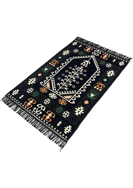 Shark Anadolu Seccade Kilim 17 Siyah