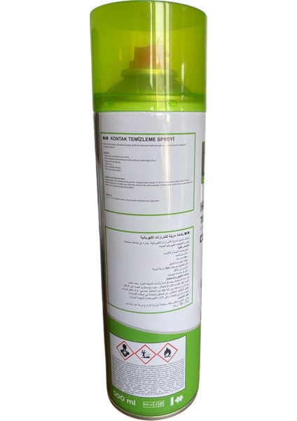 Kontak Temizleme Spreyi Iletkenlik Arttırıcı Sprey Elektrik Devre Temizleyici 500ML modelleri