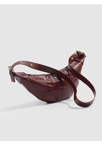 Kruvasan Çanta, Üst Düzey Niş Moda, Çok Yönlü Omuz Çantası, Kadın Çantası, Modaya Uygun Çapraz Çanta, Hamur Tatlısı Çanta (Yurt Dışından) modelleri