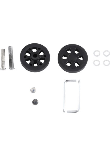 60X13MM 2 Set Bagaj Tekerleği Bavul Yedek Tekerlekler, Bagaj Pu Döner Sarhoş Tekerlek Rulmanları Tamir Kitia (Yurt Dışından)