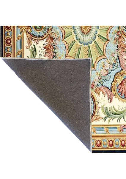 Etnik Desenli Renkli Geleneksel Dekoratif Halı MIRAVIP304