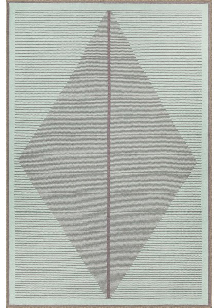 Baklavalı Etnik Renkli Kreatif Desenli Dokuma Taban Halı MIRAVIP316 fiyatları