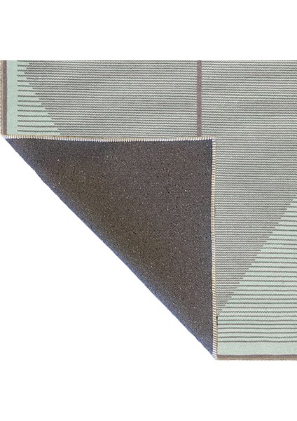 Baklavalı Etnik Renkli Kreatif Desenli Dokuma Taban Halı MIRAVIP316 fırsatları