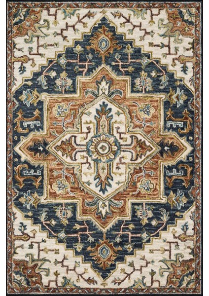 Sarı Tonlarda Geometrik Geleneksel Desenli Dokuma Taban Halı MIRAVIP331 fiyatları