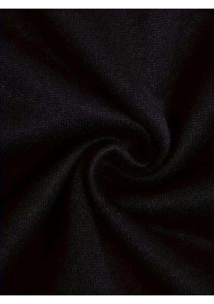 Cute Cat Baskılı Oversize Fermuarlı Siyah Kapüşonlu Hırka fiyatları