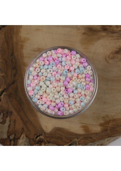 Abc Kum Boncuk Karışık 4 mm 500 Gram 6/0 - Mix 7