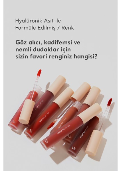 Velvet Fit Lip Tint Ruby Pink 4.7g - Mat & Kremsi Dudak Tinti