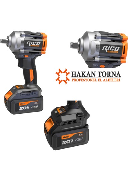 Şarjlı Somun Sökme Sıkma Makinesi Tabancası Darbeli 650 Nm