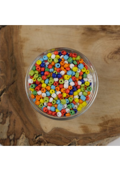 Abc Kum Boncuk Karışık 4 mm 500 Gram 6/0 - Mix 1 fiyatları