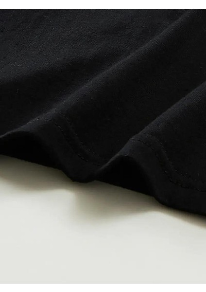 Capybara Unisex Siyah Oversize T-Shirt