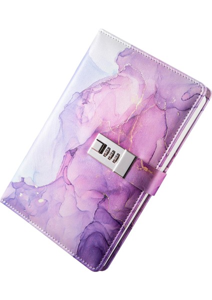 Kilitli Kiş Kilitlenebilir Sırlar Şifre Kilidi Günlüğü Kı (Yurt Dışından)