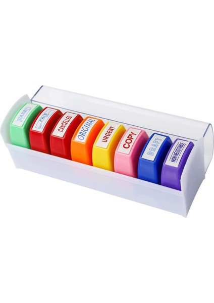 8 Damgası Kırtasiye Mesaj I Damgası Önceden Ş Tepsili Çok 18CMX6CMX5CM (Yurt Dışından)