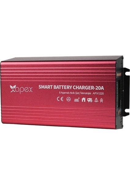 APX1220 Apex 12V 20A Smart Akü Şarj Cihazı