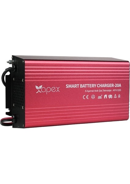 APX1220 Apex 12V 20A Smart Akü Şarj Cihazı