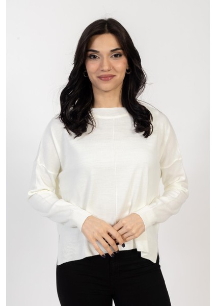 Vs Bayan Triko Kazak 22 402 Emy 23K Ekru