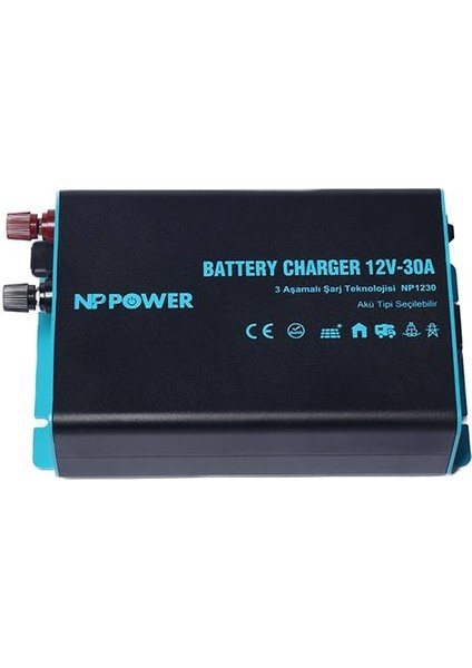 NP1230 Np Power 12V 30A Akü Şarj Cihazı