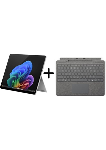 Surface Pro Copilot+ Pc (11. Sürüm)- 13" Touch- Snapdragon x Plus– 16GB– 256GB Ssd– WIN11– 1yıl Garanti- ZHX-00001 +Klavye