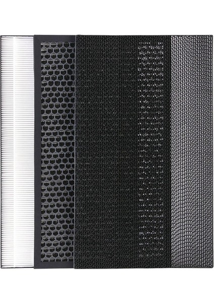 Sharp -CG60-S -CG60-T -CG605-T Hava Temizleme Cihazı Parçaları Için Hepa Filtre ve Aktif Karbon Filtre Seti (Yurt Dışından)