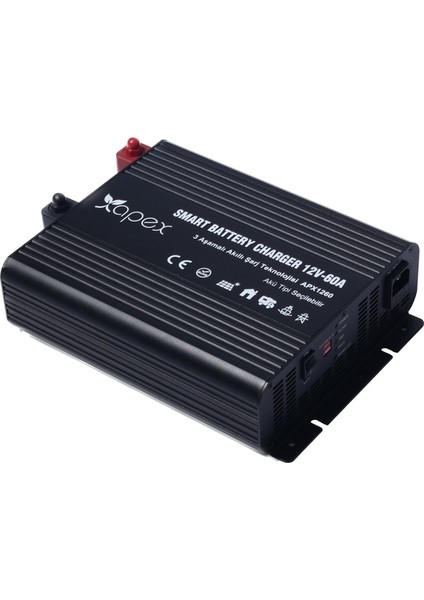 APX1260 Apex 12V 60A Smart Akü Şarj Cihazı