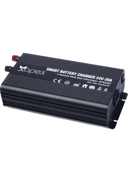 APX2420 Apex 24V 20A Smart Akü Şarj Cihazı