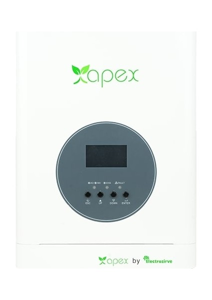 APX1KP 1000W Akıllı Inverter - 50A Pwm - 50V Dc Panel