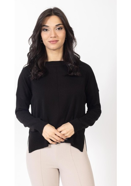 Vs Bayan Triko Kazak 22 402 Emy 23K Siyah