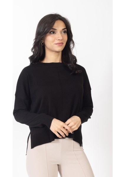 Vs Bayan Triko Kazak 22 402 Emy 23K Siyah fırsatları