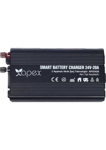 APX2440 Apex 24V 40A Smart Akü Şarj Cihazı