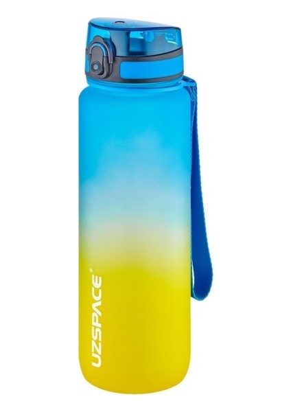 1000ML Büyük Boy Çift Renk Softtouch Ff Collection Tritan Su Matarası (Yurt Dışından)