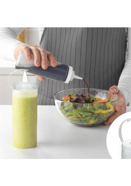 600 ml Sos Şişesi, Yağlık ve Sirkelik Seti, TR Menşei, Kullanıma Hazır