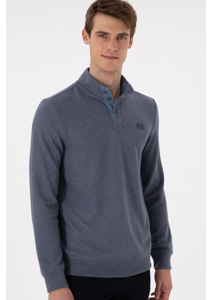 Erkek Lacivert Sweatshirt 50290772-VR033