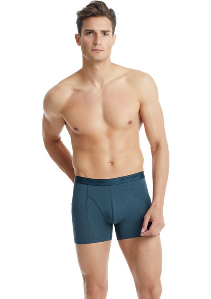 Erkek Pamuk Elastan Boxer Aura 9502 - Antrasit